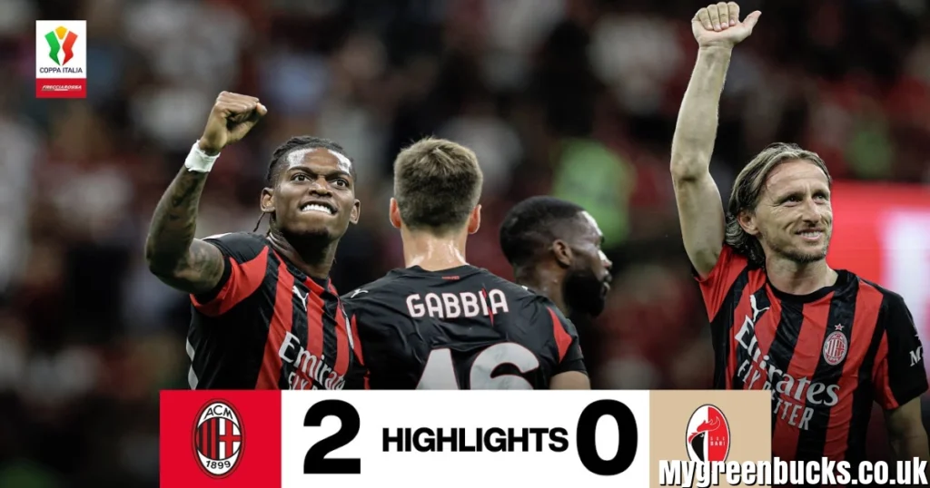 AC Milan vs SSC Bari Timeline (1928–2026)