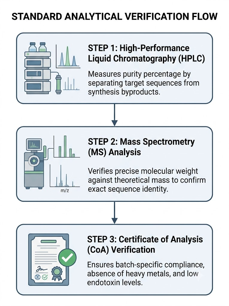 A Researcher’s Guide to Peptide Blends: Key Terminology, Analytical Testing, and Regulatory Standards